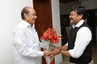 Chiru Felicition to Ramanaidu Photos